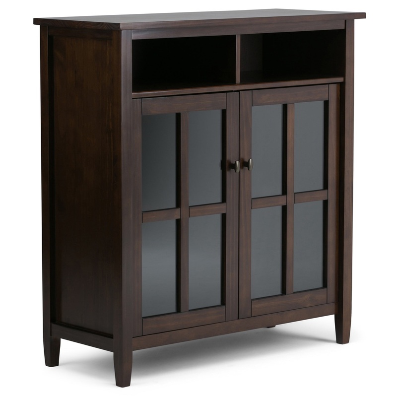 Storage Cabinets Warm Shaker Medium Storage Media Cabinet