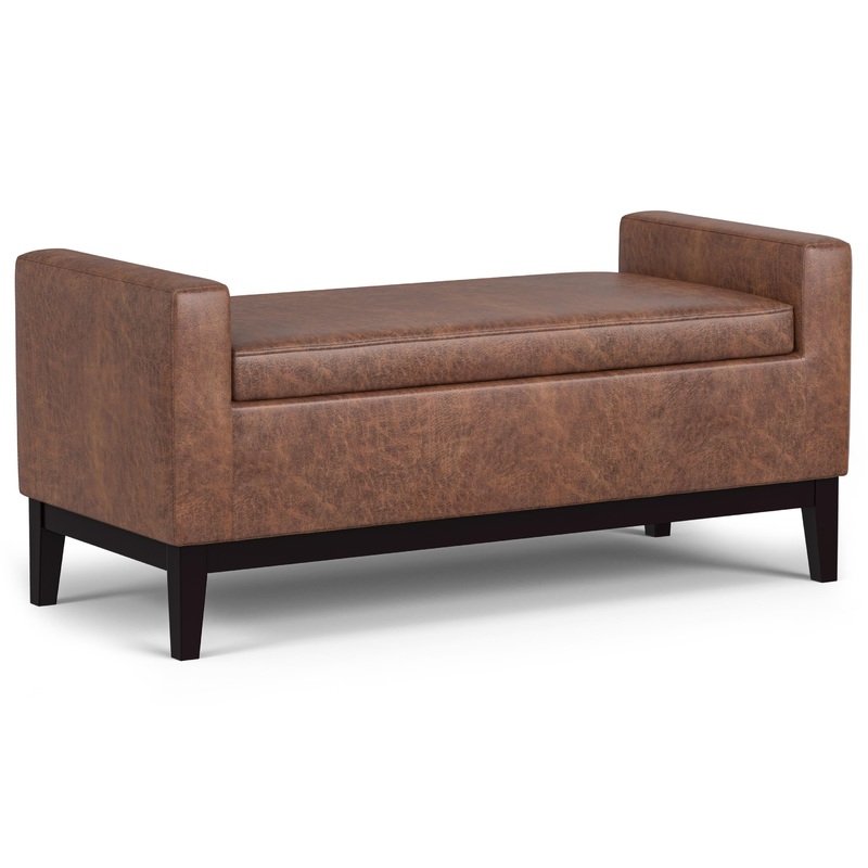 Storage Ottomans Amber Rectangular Storage Ottoman