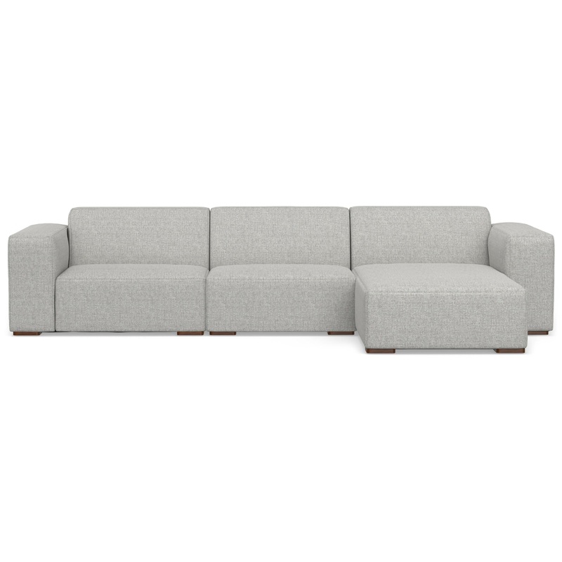 Modular Sofas Rex 2 Seater Sofa and Right Chaise in Performance Fabric