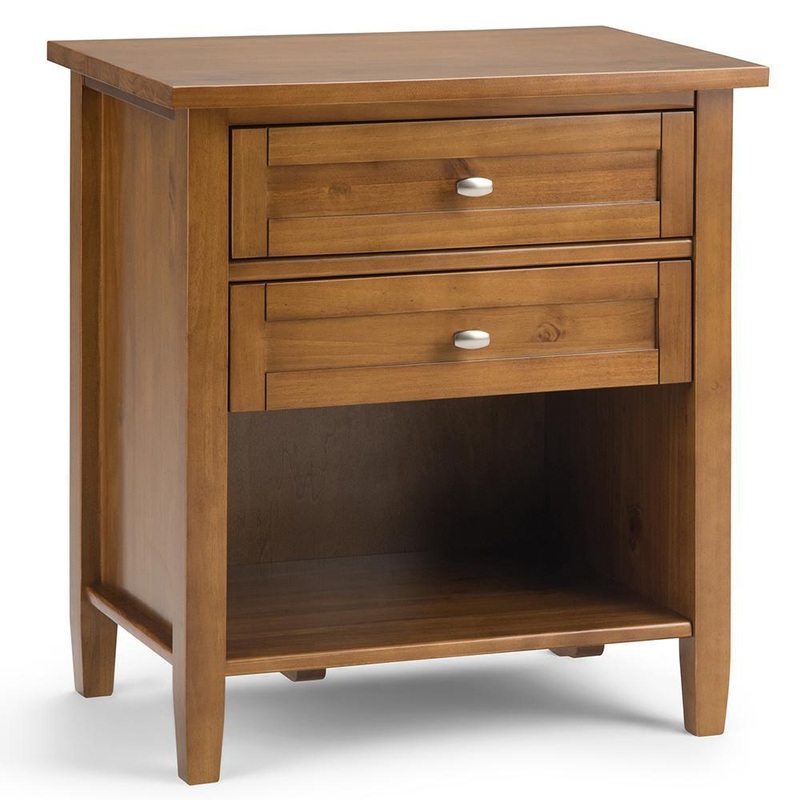 Night Stands Warm Shaker Night Stand
