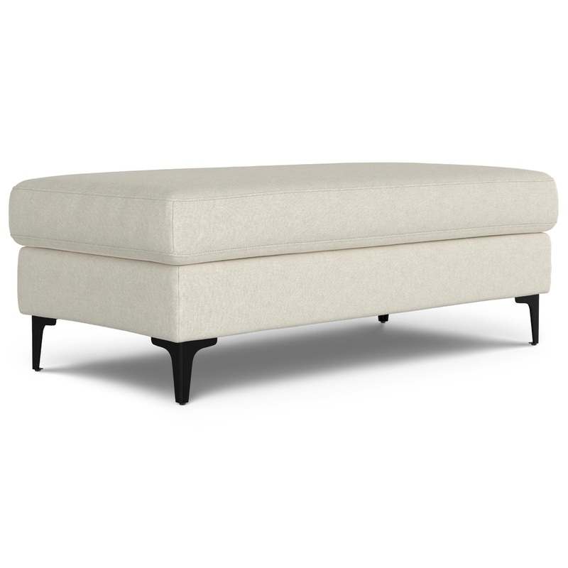 Ottoman Benches Ava Mid Century Ottoman Bench