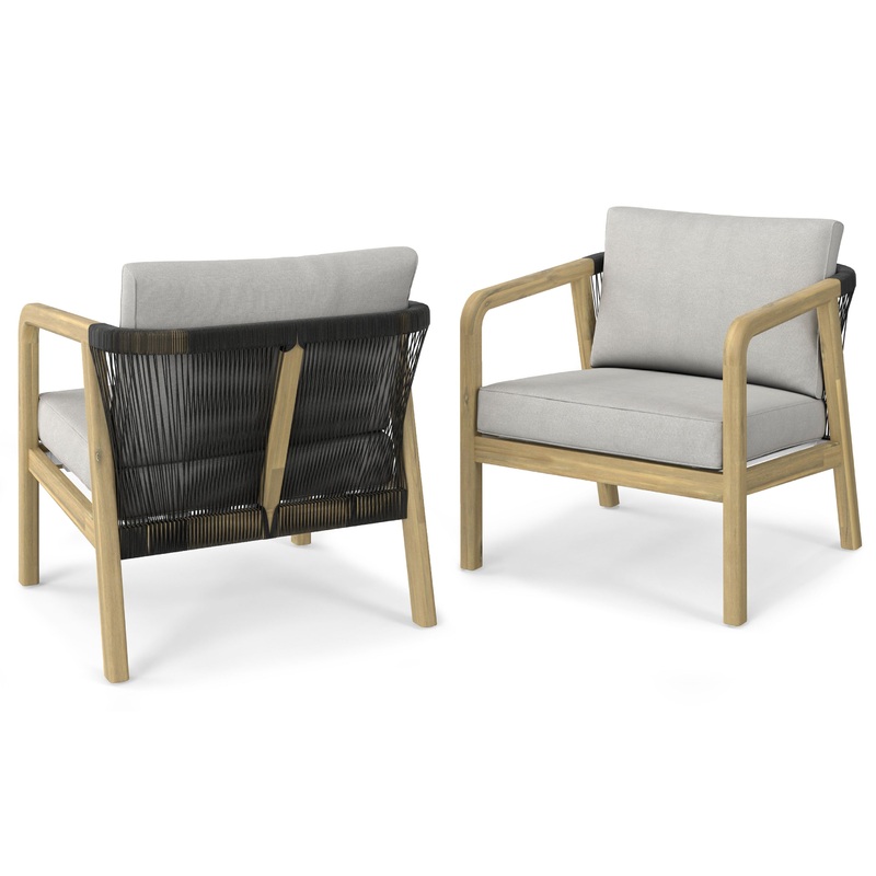 Outdoor Chairs Palmetto Outdoor Conversation Chair (Set of 2)