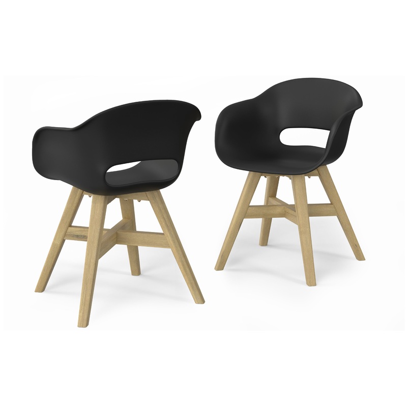 Outdoor Dining Chairs Kona Outdoor Dining Chair in Recycled Plastic (Set of 2)