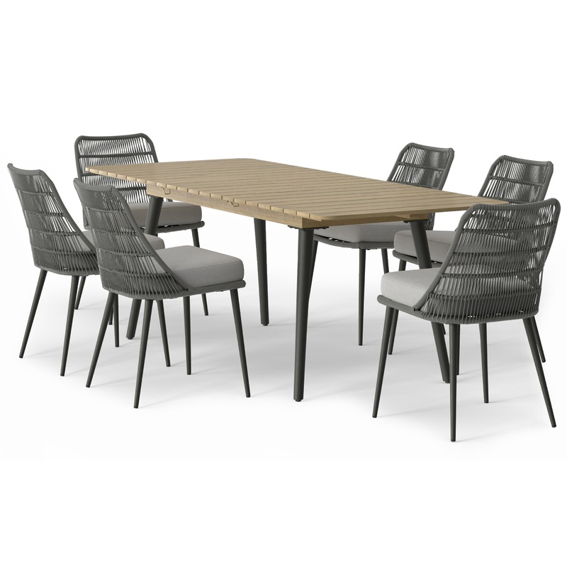 Outdoor Dining Sets Beachside 7 Piece Outdoor Dining Set