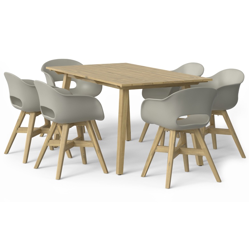 Outdoor Dining Sets Kona 7 Piece Outdoor Dining Set