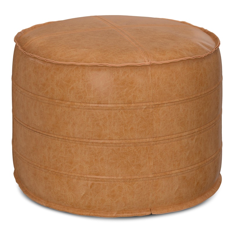 Poufs Brody 20 Inch Round Pouf
