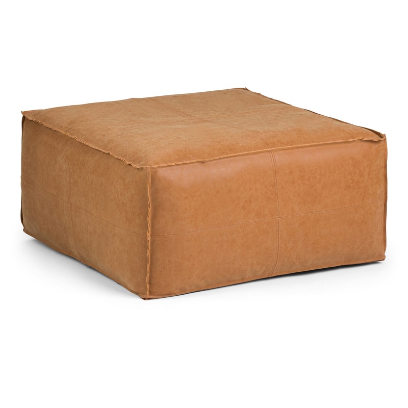 Poufs Brody Large Square Coffee Table Pouf