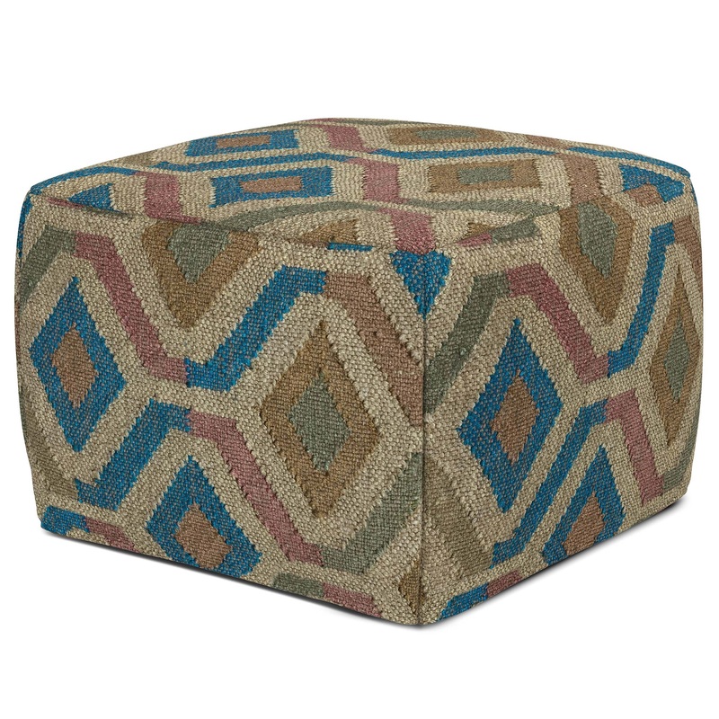 Poufs Johanna Pouf in Multi-Color