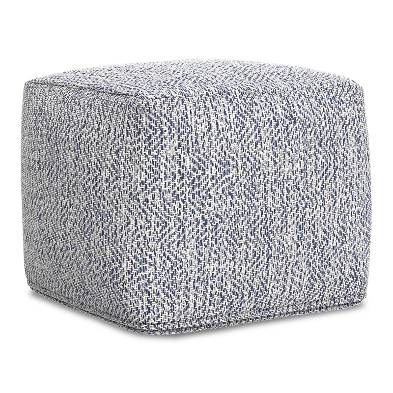Poufs Nate 18 inch Square Pouf