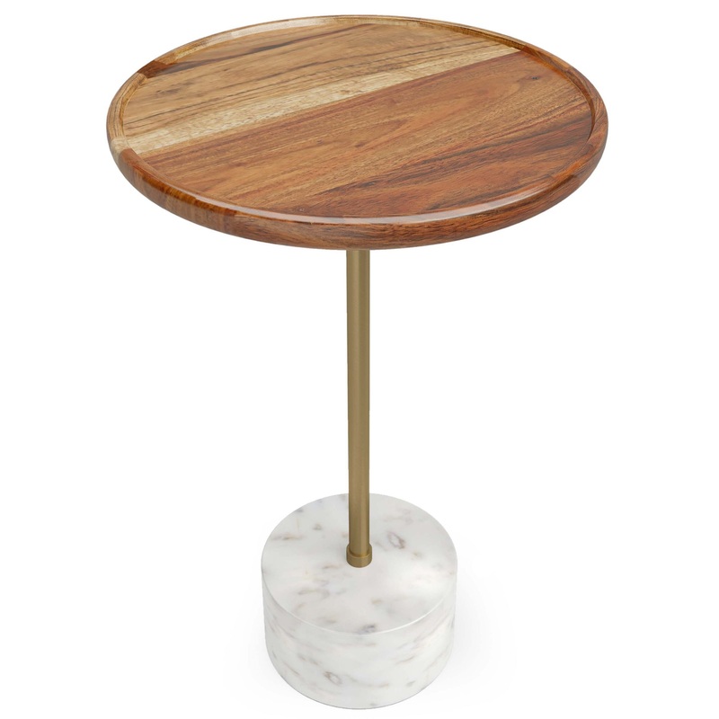 End Tables Becker Side Table in Acacia