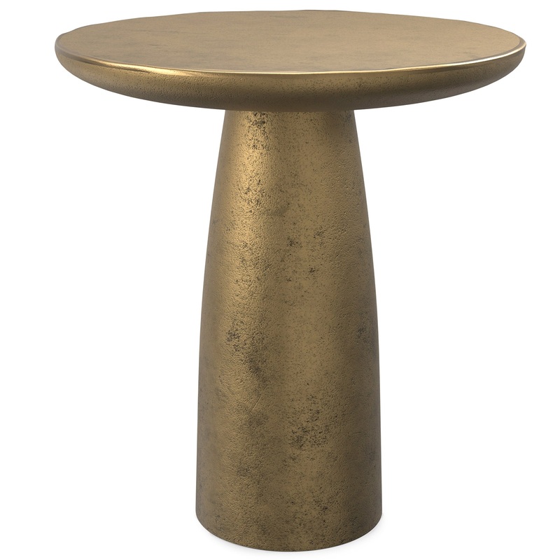 End Tables Dominique Cast Aluminum Side Table