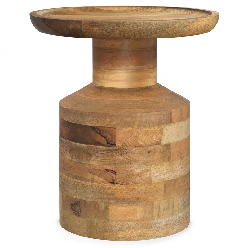 End Tables Haynes Wooden Accent Table in Natural