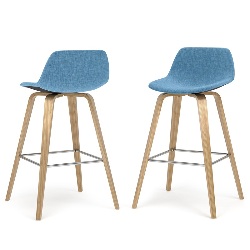 Counter Stools Randolph Bentwood Counter Height Stool (Set of 2) in Oak Leg Color