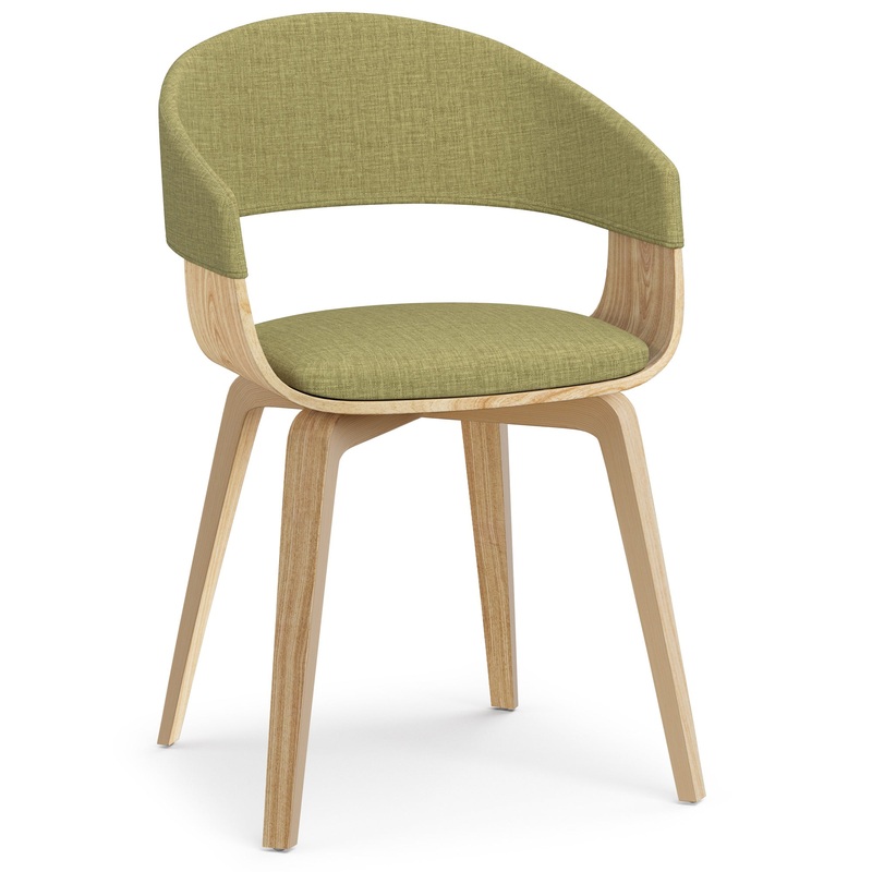 Dining Chairs Lowell Dining Chair in Linen Style Fabric