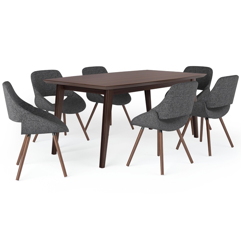 Dining Sets Malden \/ Draper 7 Pc Dining Set