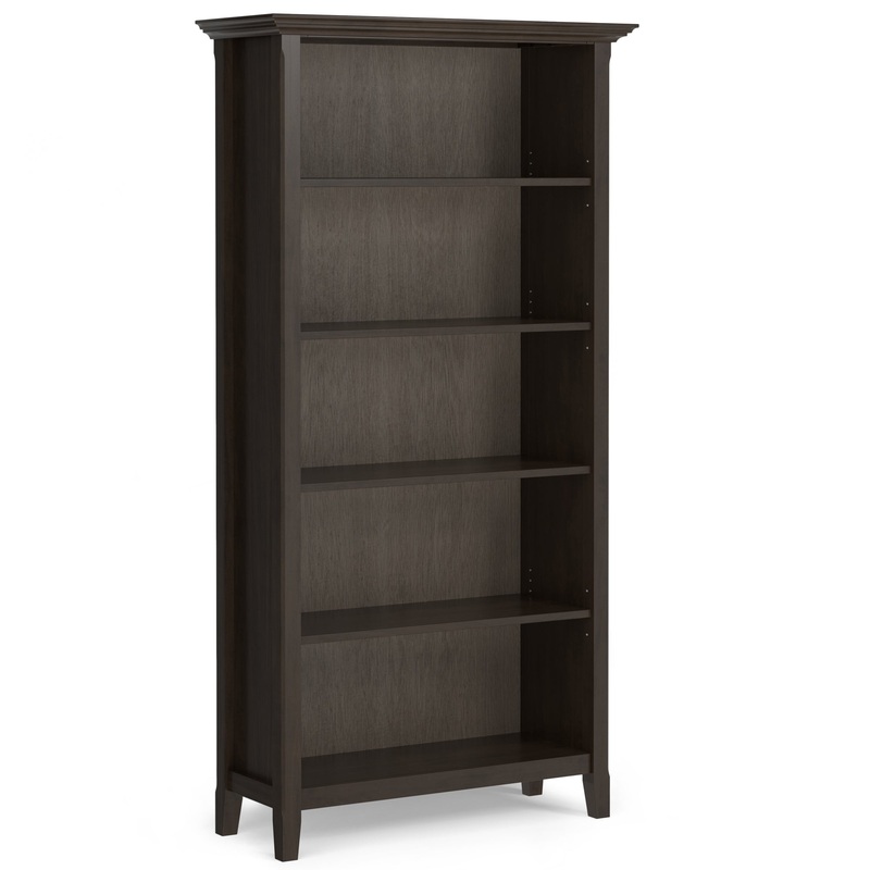 Bookcases Amherst 36 inch 5 Shelf Bookcase