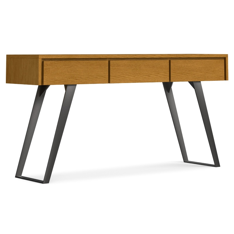 Console Tables Lowry Console Sofa Table in Oak
