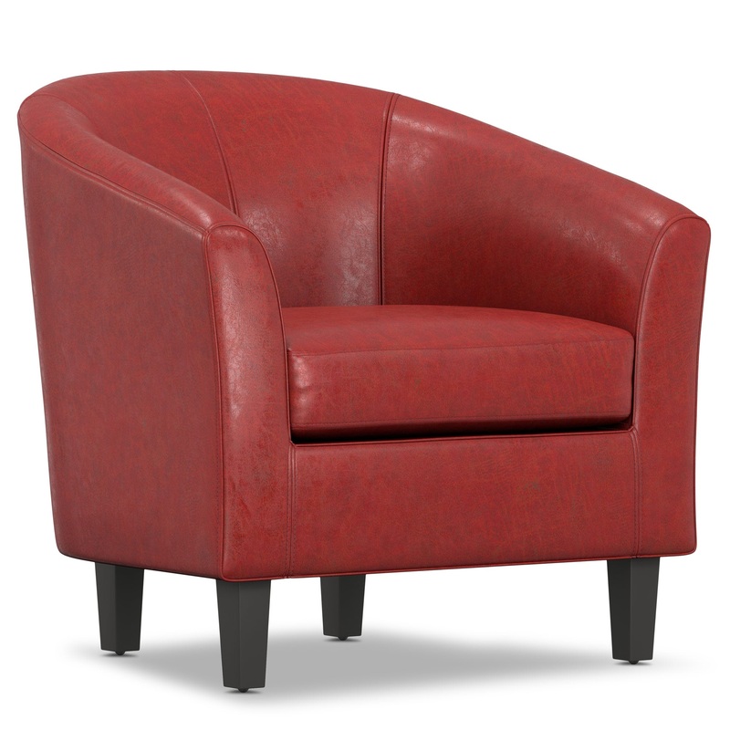 Accent Chairs Austin Accent Chair in Vegan Leather