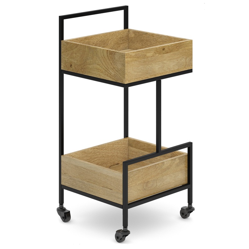 Bar Carts Hobbs 16 inch Bar Cart in Mango