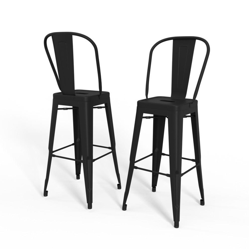 Bar Stools Fletcher 30 inch Metal Bar Stool (Set of 2)