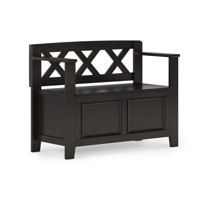 Benches Amherst Small Entryway Storage Bench