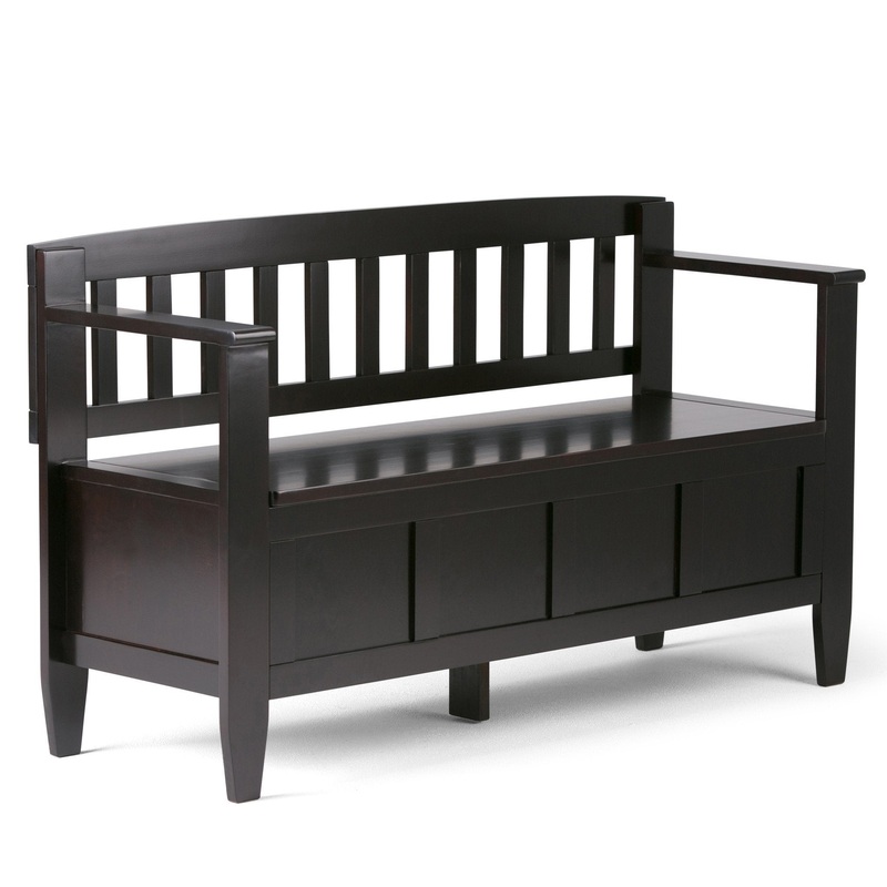 Benches Brooklyn Entryway Storage Bench