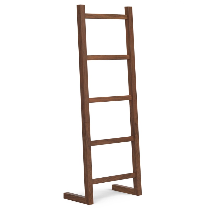 Blanket Ladder Bray Bath Towel and Blanket Ladder Shelf