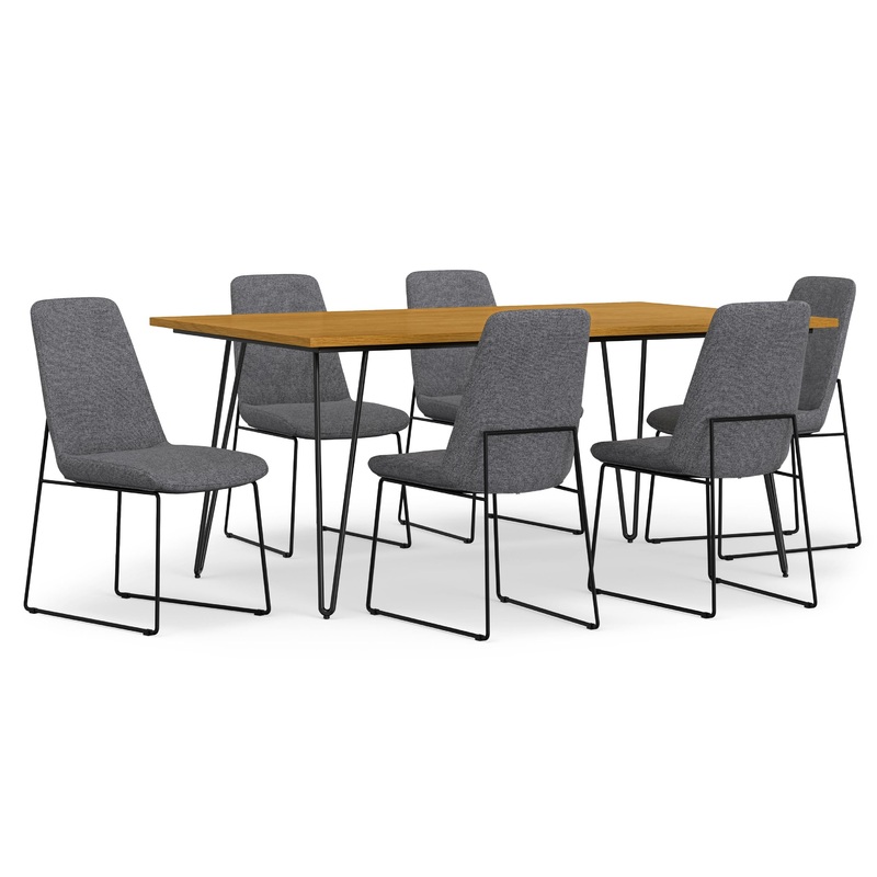 Dining Sets Corina \/ Hunter 7 Pc Dining Set