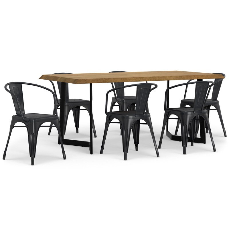 Dining Sets Larkin \/ Watkins 7 Pc Dining Set in Mango