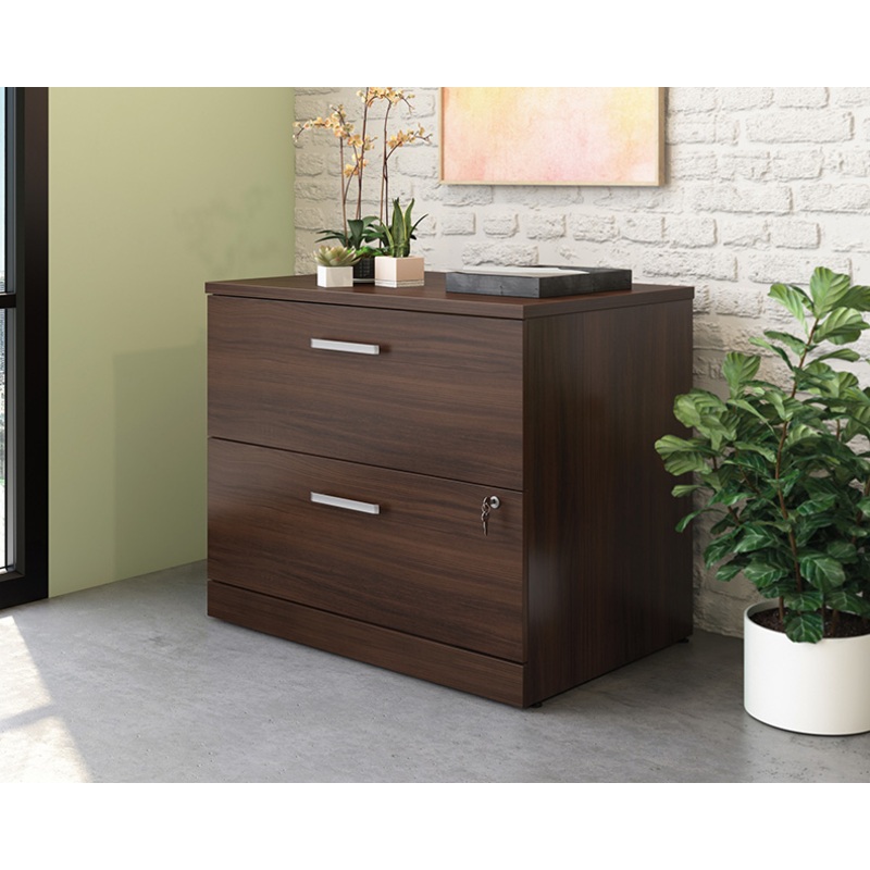 Affirm 2-Drawer Lateral File Cabinet Noble Elm (427874)  Sauder