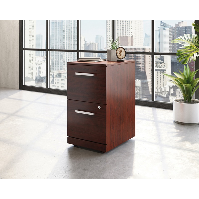 Affirm 2-Drawer Pedestal File Cabinet Classic Cherry (426269) – Sauder