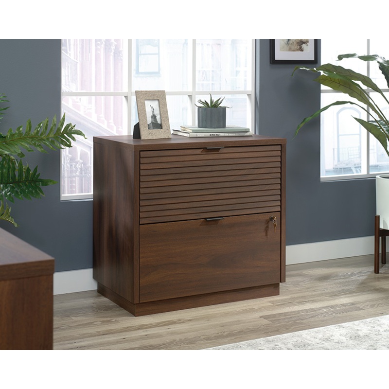 Englewood Lateral File Cabinet Spiced Mahogany (426908)  Sauder