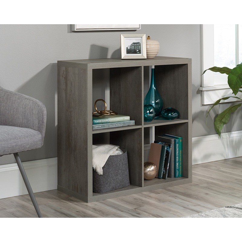 Sauder Select 4-Cube Organizer Mystic Oak (431284)  Sauder