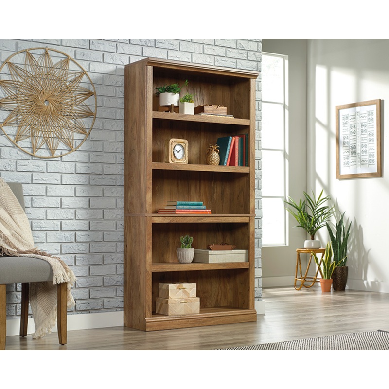 Sauder Select 5-Shelf Bookcase Sindoori Mango (426473)  Sauder
