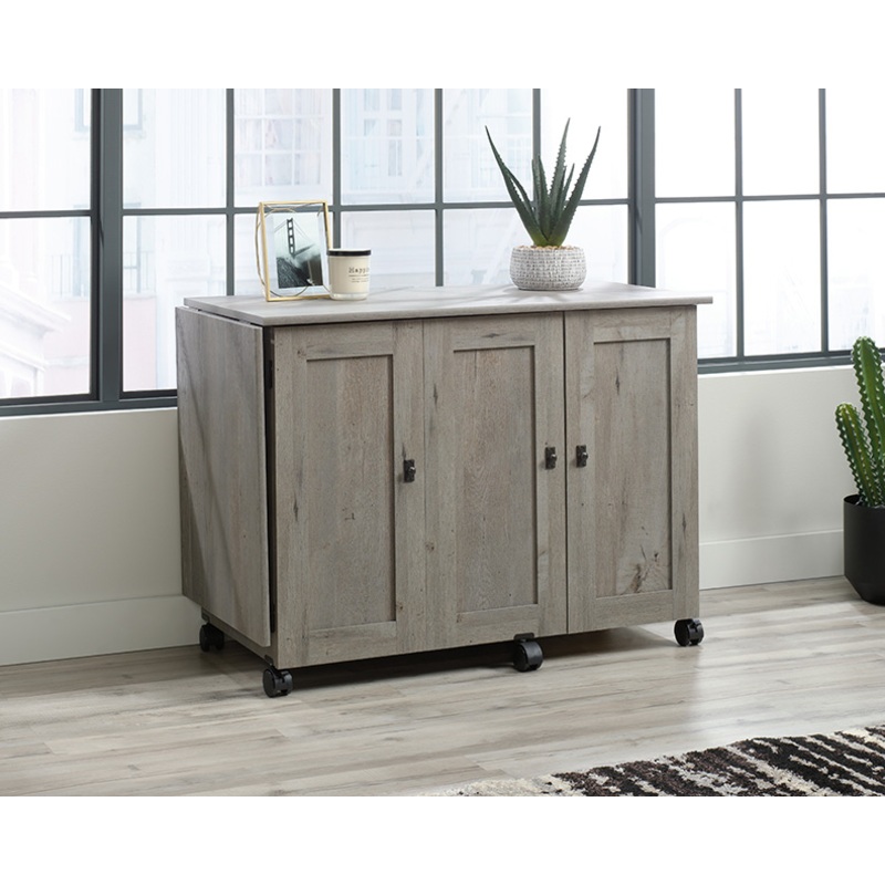 Sauder Select Sewing & Craft Table Mystic Oak (426136)  Sauder