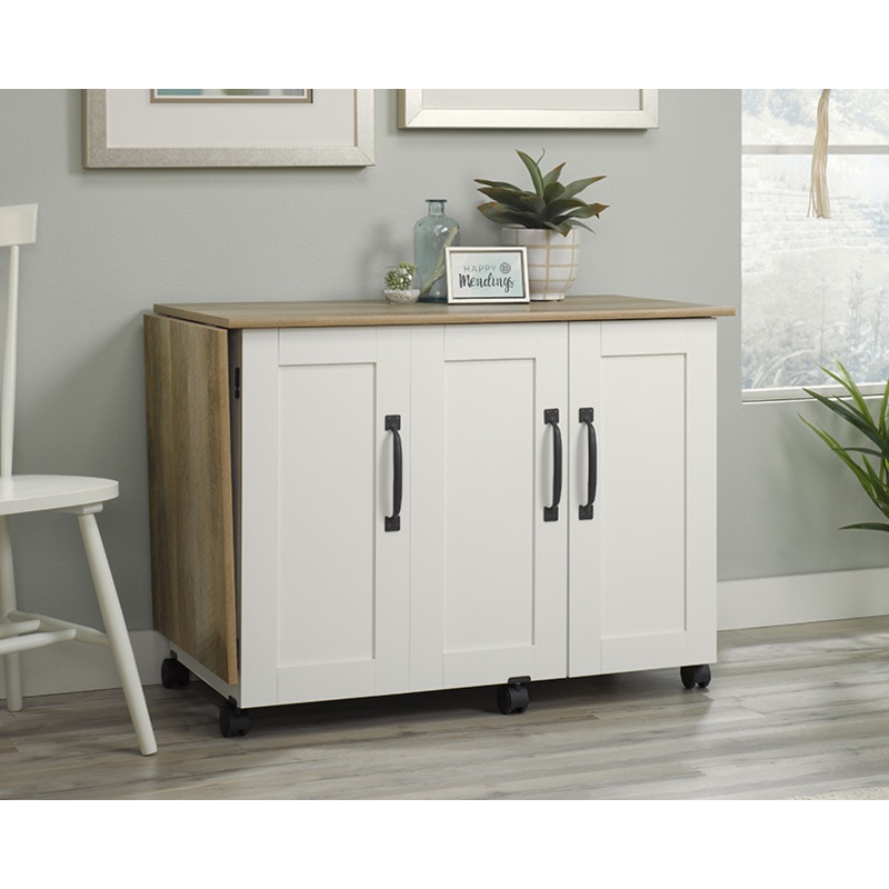 Sauder Select Sewing & Craft Table Soft White (426934)  Sauder