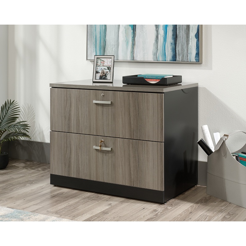 Via 2-Drawer Lateral File Cabinet Hudson Elm (424468)   Sauder