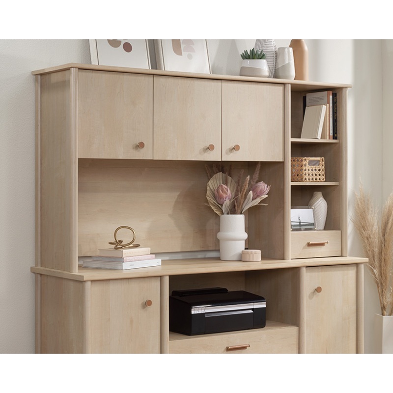 Whitaker Point Desktop Hutch Natural Maple (429371)  Sauder