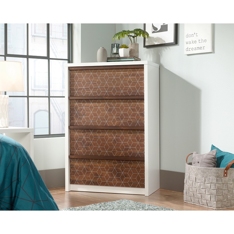 Harvey Park 4-Drawer Chest of Drawers White (424226)  Sauder