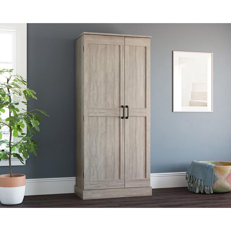 Sauder Select 2-Door Swing Out Storage Cabinet Spring Maple (427601)  Sauder