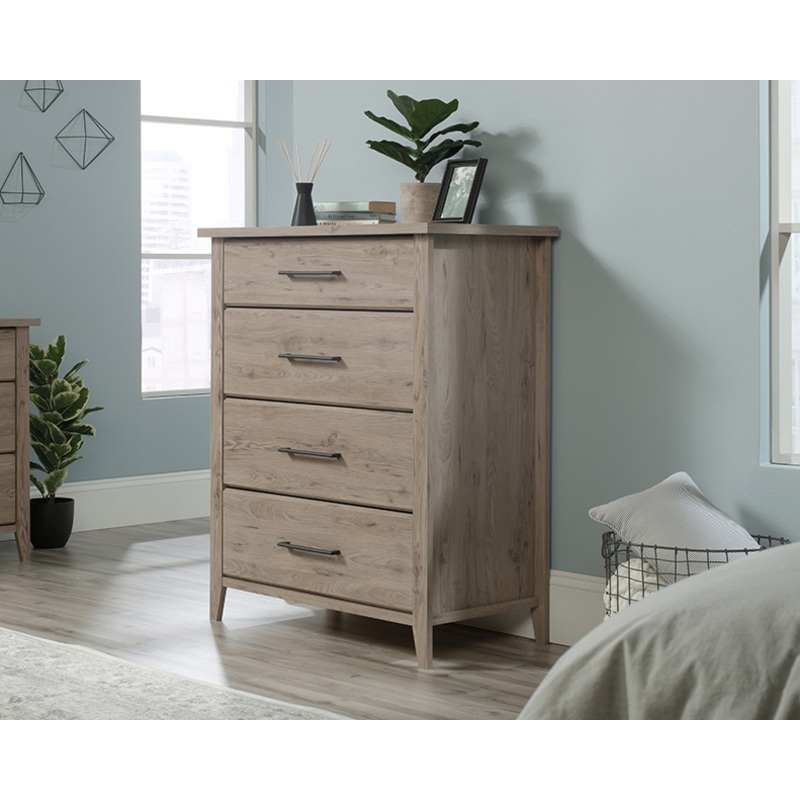Summit Station 4-Drawer Chest Laurel Oak (424872)  Sauder
