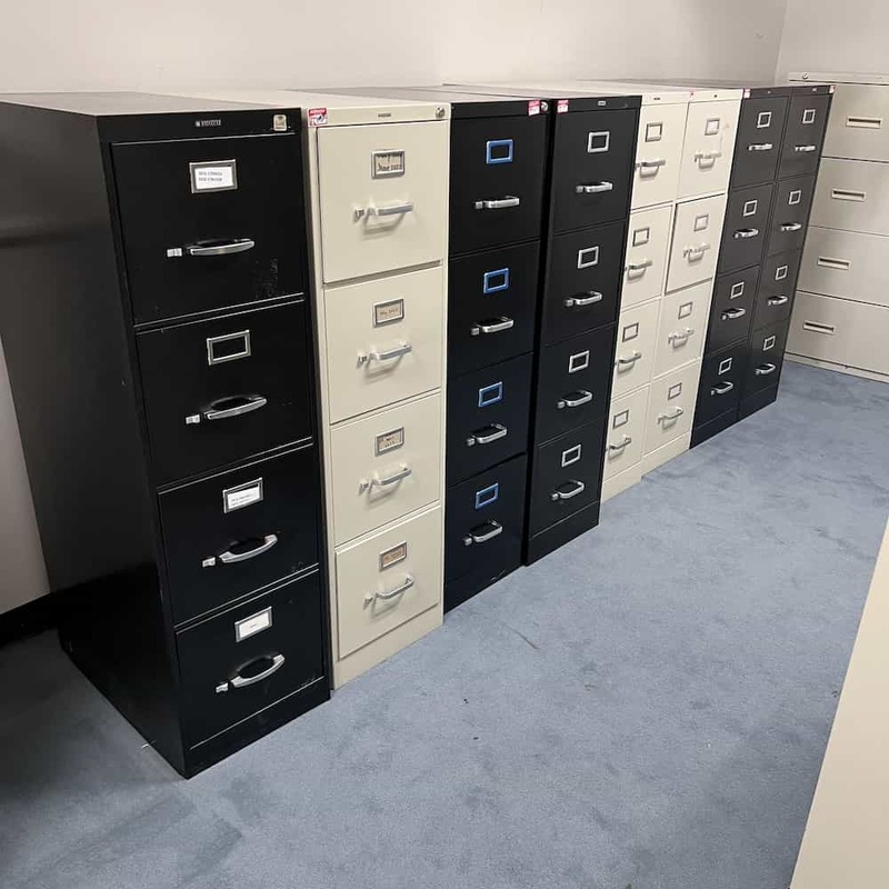 Various Vertical 4-5 Drawer Metal File Cabinet – Product Listing Updated July 19th Office Furniture Liquidations