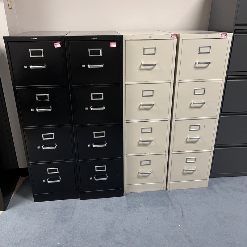 Various Vertical 4-5 Drawer Metal File Cabinet – Product Listing Updated May 29 Office Furniture Liquidations