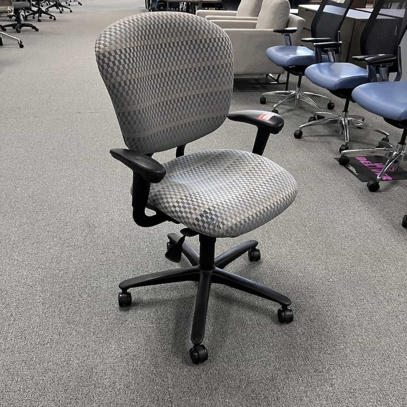 Haworth Improv HE Grey Multi Task Chair Office Furniture Liquidations