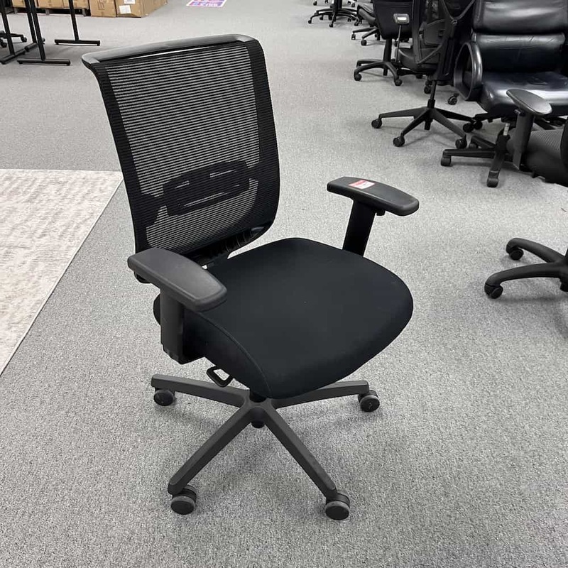 Hon Convergence Black Mesh Back Task Chair Office Furniture Liquidations