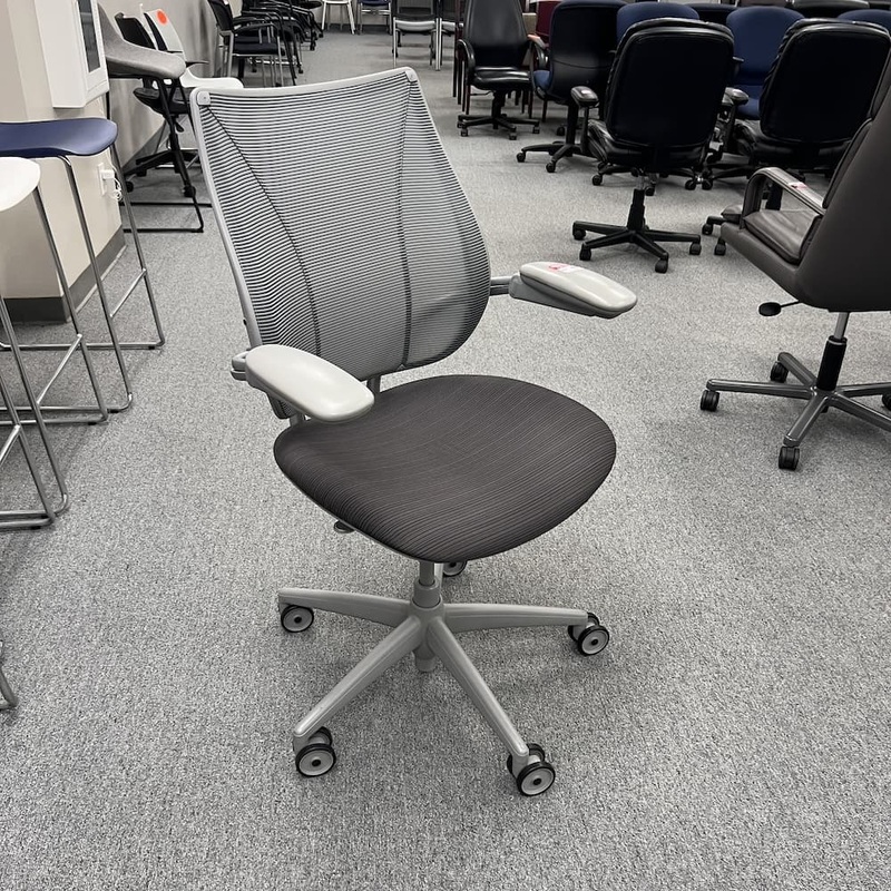 Humanscale Liberty Grey Task Chair Office Furniture Liquidations