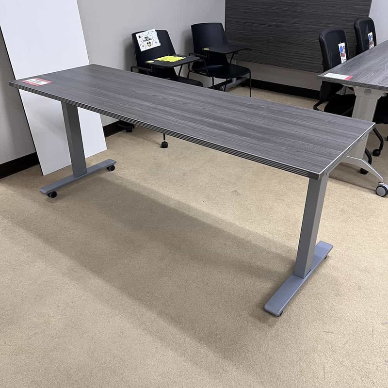 New – 60″, or 71″ Training Table w/ Flip Top & Wheels – Various Colors Office Furniture Liquidations