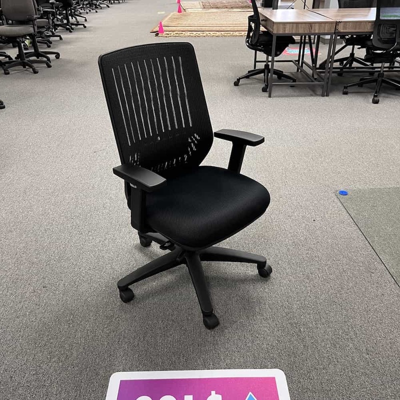 Nightingale Bless 2100 Black Mesh Back Task Chair Office Furniture Liquidations