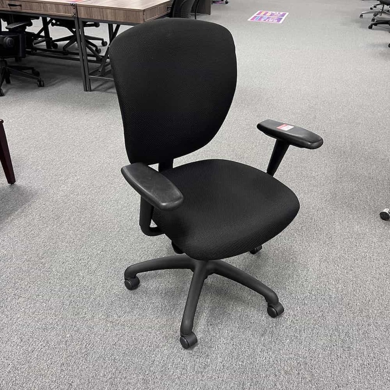 SitOnIt Knack Black Mid Back Task Chair Office Furniture Liquidations