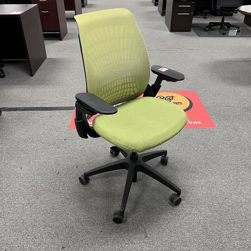 Allsteel Mimeo Task Chair with Adjustable Arms – Various Colors Office Furniture Liquidations